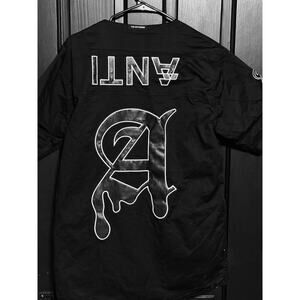Anti-Order Affiliated black zip up jersey (heavy material)